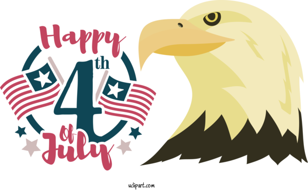 Free Independence Day Drawing Logo Royalty Free For 4th Of July Clipart Transparent Background