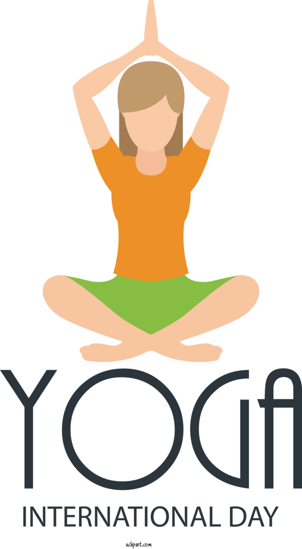 Free Holiday Logo Physical Fitness Design For Yoga Day Clipart Transparent Background