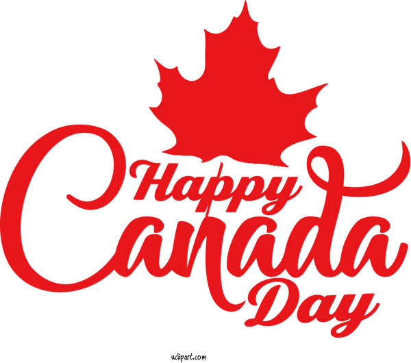 Free Holiday Logo Line Tree For Canada Day Clipart Transparent Background