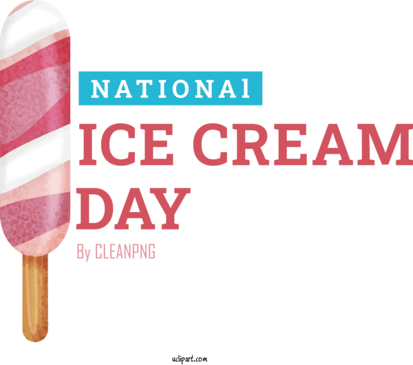 Free Holiday Design Font Book For Ice Cream Day Clipart Transparent Background