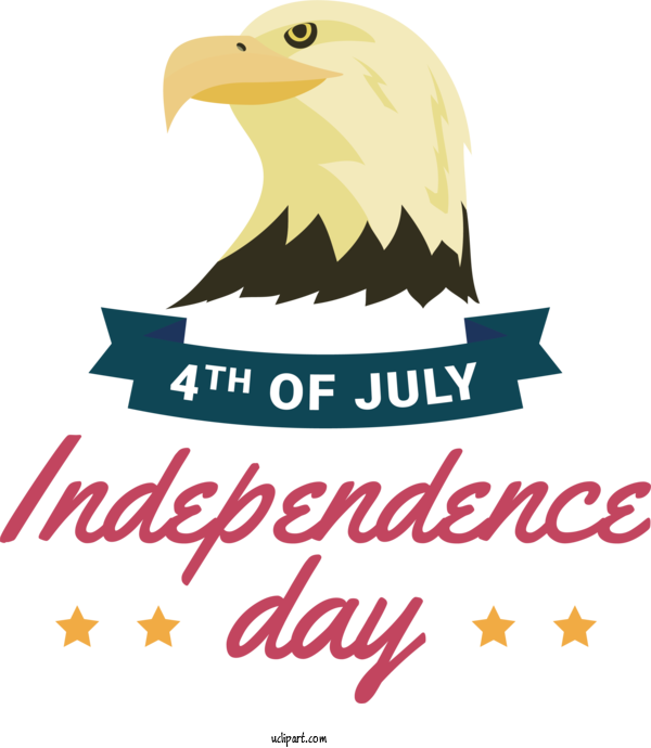 Free Independence Day Birds Logo Bird Of Prey For 4th Of July Clipart Transparent Background