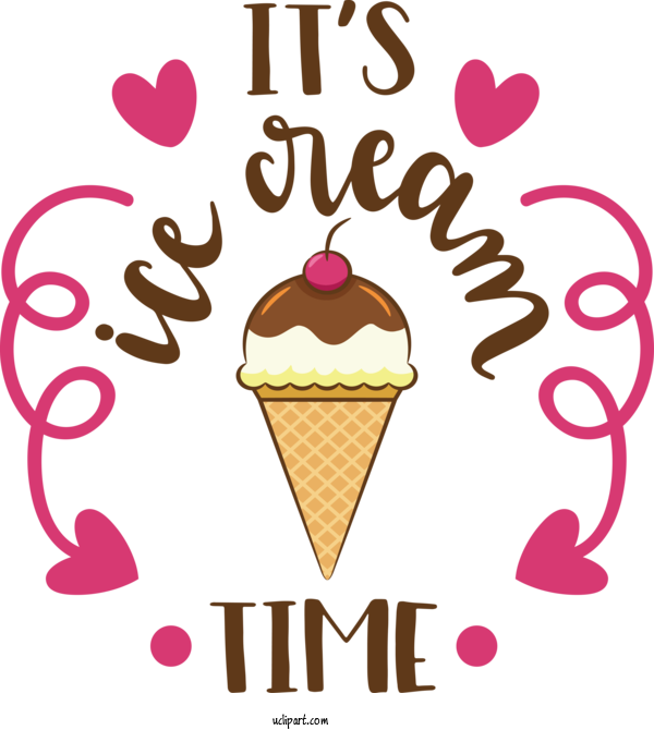 Free Holiday Ice Cream Cone Ice Cream Design For Ice Cream Day Clipart Transparent Background