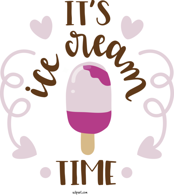 Free Holiday Logo Violet For Ice Cream Day Clipart Transparent Background