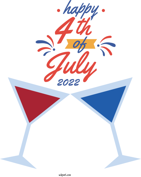 Free Independence Day Logo Line Design For 4th Of July Clipart Transparent Background