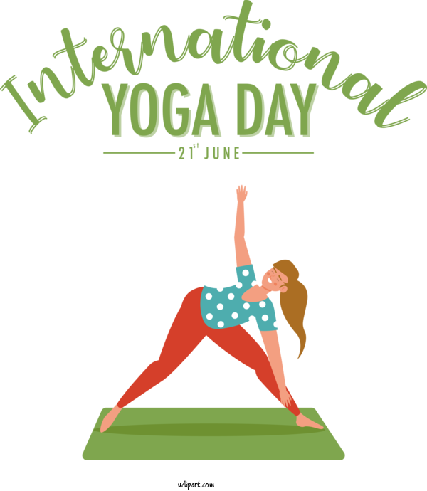 Free Holiday Human Yoga Mat Yoga For Yoga Day Clipart Transparent Background