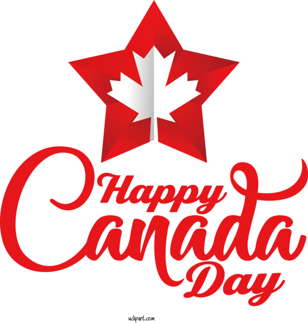 Free Holiday Canada Day Canada Logo For Canada Day Clipart Transparent Background