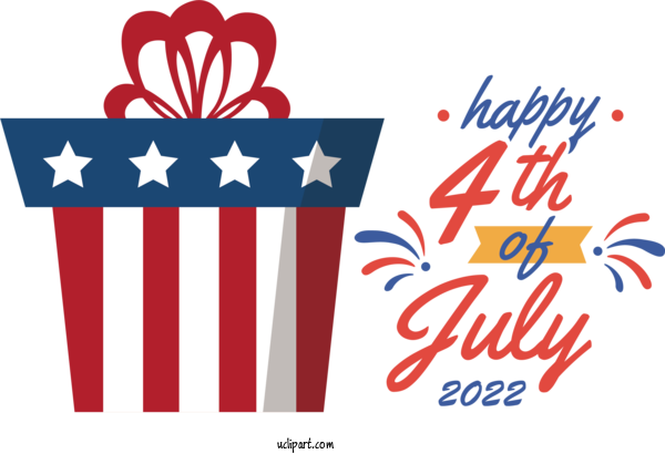 Free Independence Day Logo Colombia Design For 4th Of July Clipart Transparent Background