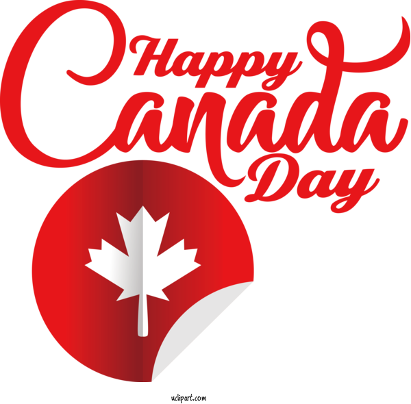 Free Holiday Logo Design Flower For Canada Day Clipart Transparent Background