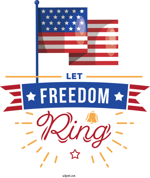 Free Holiday Photographic Film Drawing Animation For Let Freedom Ring Clipart Transparent Background