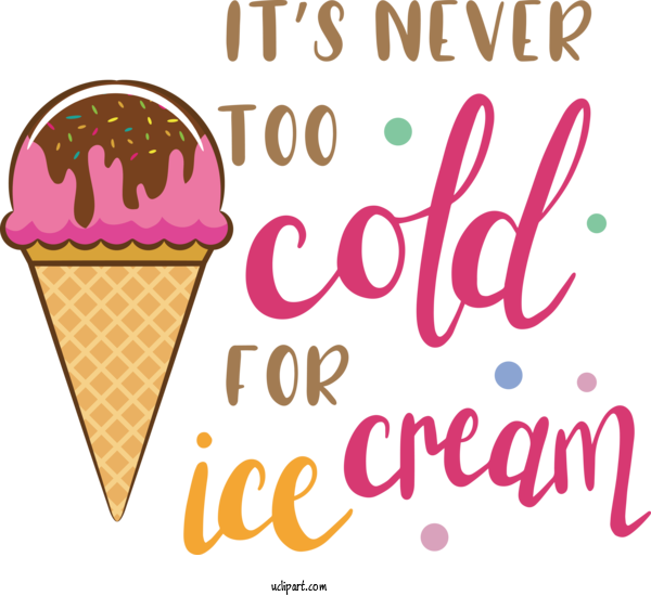 Free Holiday Ice Cream Ice Cream Cone Dairy Product For Ice Cream Day Clipart Transparent Background