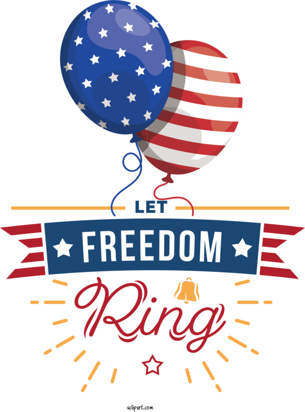 Free Holiday Photographic Film Animation Drawing For Let Freedom Ring Clipart Transparent Background