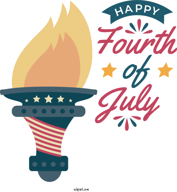 Free Holiday Logo Line Geometry For 4th Of July Clipart Transparent Background