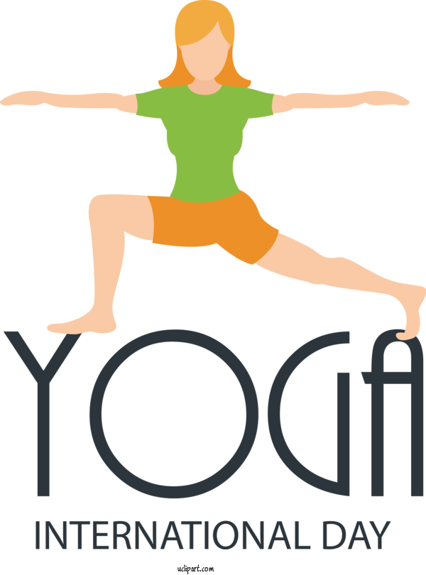 Free Holiday Human Logo Happiness For Yoga Day Clipart Transparent Background
