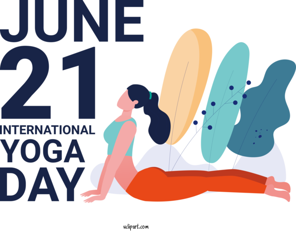 Free Holiday Design Human Logo For Yoga Day Clipart Transparent Background