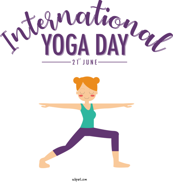 Free Holiday Human Cartoon For Yoga Day Clipart Transparent Background