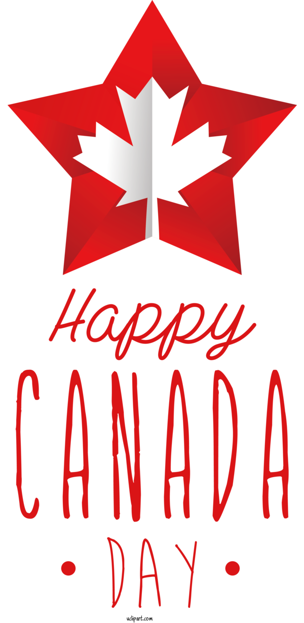 Free Canada Day Leaf Design Logo For Happy Canada Day Clipart Transparent Background