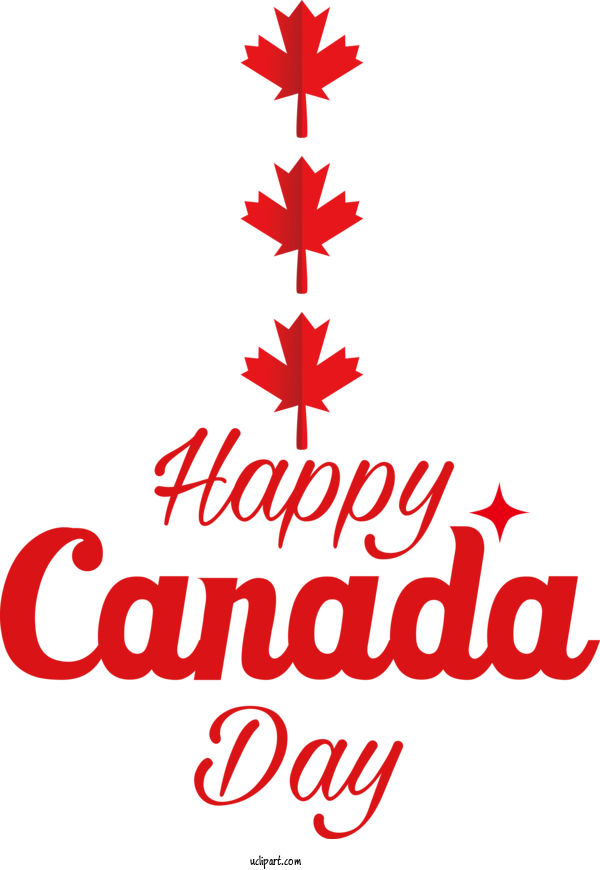Free Canada Day Christmas Christmas Tree Spruce For Happy Canada Day Clipart Transparent Background