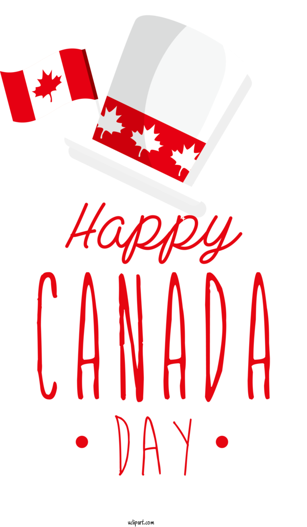 Free Canada Day Logo Line Geometry For Happy Canada Day Clipart Transparent Background