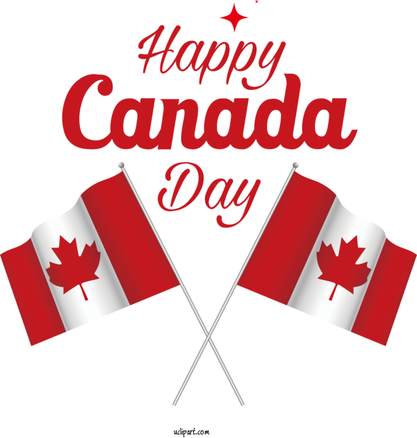 Free Canada Day Create Logo Font For Happy Canada Day Clipart Transparent Background