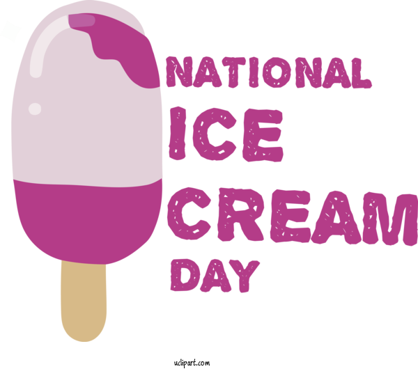 Free Food Logo Violet Design For Ice Cream Clipart Transparent Background