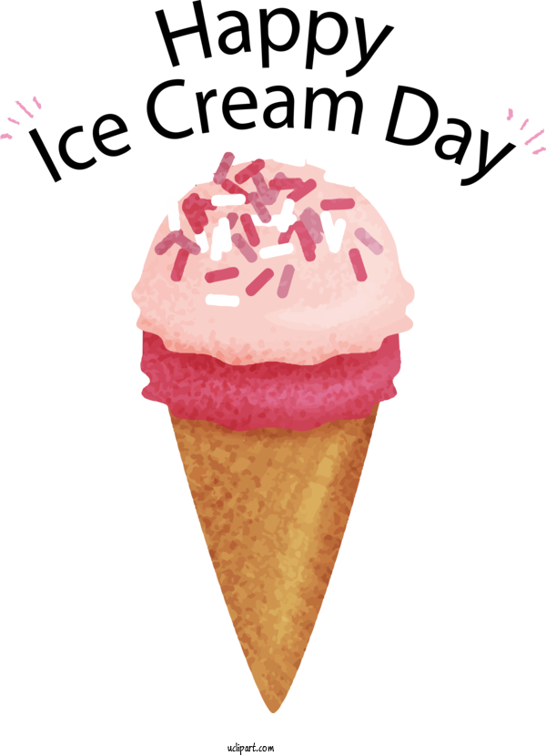 Free Food Sundae Ice Cream Ice Cream Cone For Ice Cream Clipart Transparent Background