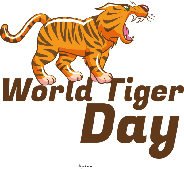 Free Animals Tiger Cat Small For Tiger Clipart Transparent Background