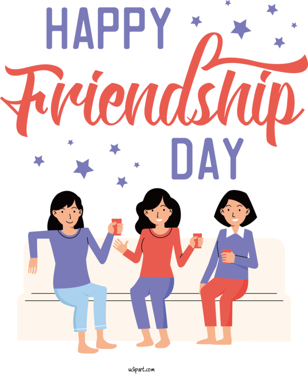 Free Holidays Friendship International Friendship Day Day For Friendship Day Clipart Transparent Background