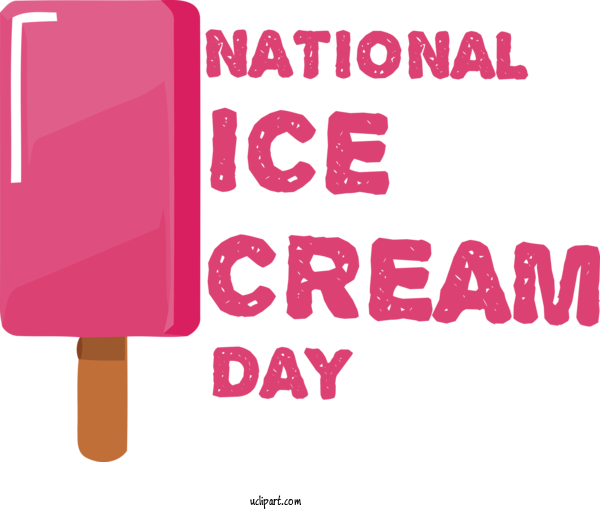 Free Food Logo Design Pink For Ice Cream Clipart Transparent Background