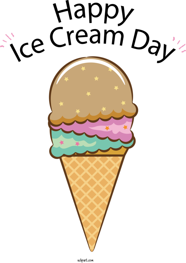 Free Food Ice Cream Sundae Ice Cream Cone For Ice Cream Clipart Transparent Background