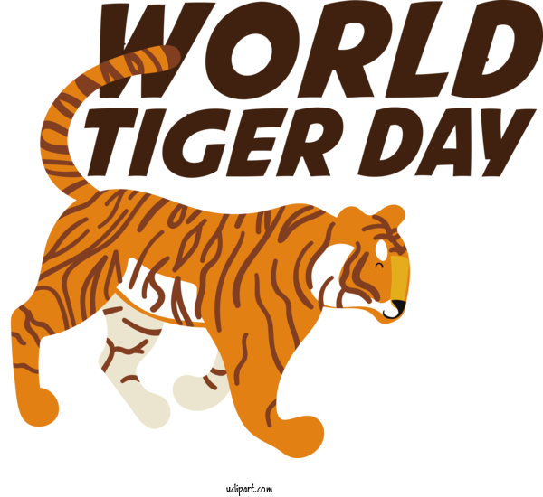 Free Animals Tiger Cat Logo For Tiger Clipart Transparent Background