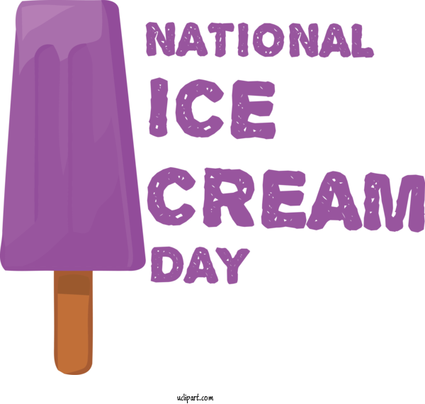 Free Food Logo Design Violet For Ice Cream Clipart Transparent Background