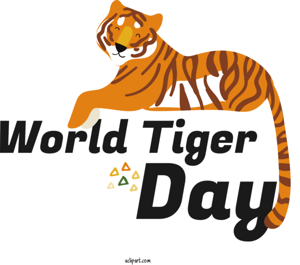 Free Animals Tiger Cat Logo For Tiger Clipart Transparent Background