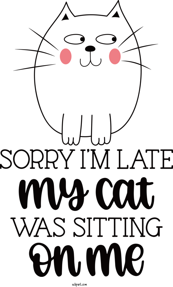 Free Holiday Cat Cat Like Snout For My Cat Clipart Transparent Background