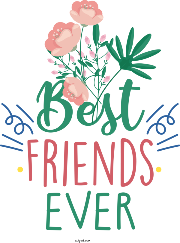 Free Holiday Floral Design Plant Stem Tree For Friendship Day Clipart Transparent Background