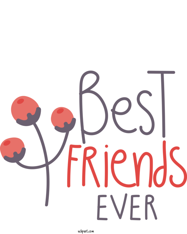 Free Holiday Design Logo Diagram For Friendship Day Clipart Transparent Background