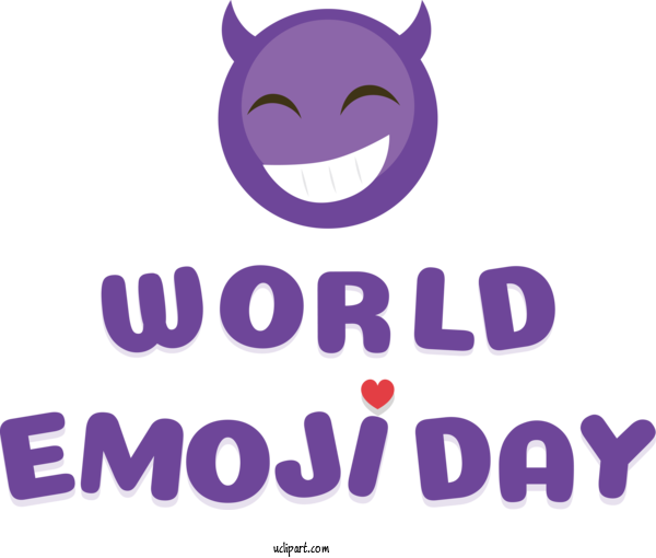 Free Icons Logo Cartoon Violet For Emoji Clipart Transparent Background