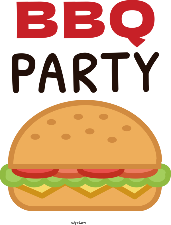 Free Food Cheeseburger Junk Food Hot Dog For Barbecue Clipart Transparent Background