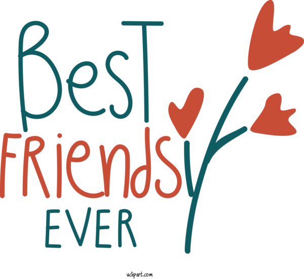 Free Holiday Human Logo Design For Friendship Day Clipart Transparent Background