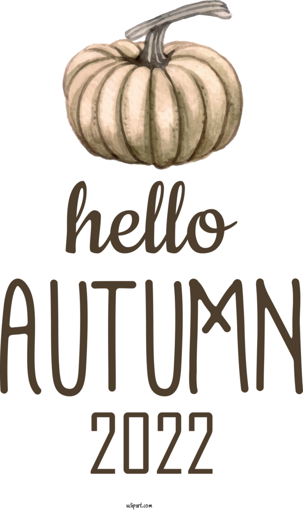 Free Hello Fall Logo Font For Hello Autumn Clipart Transparent Background