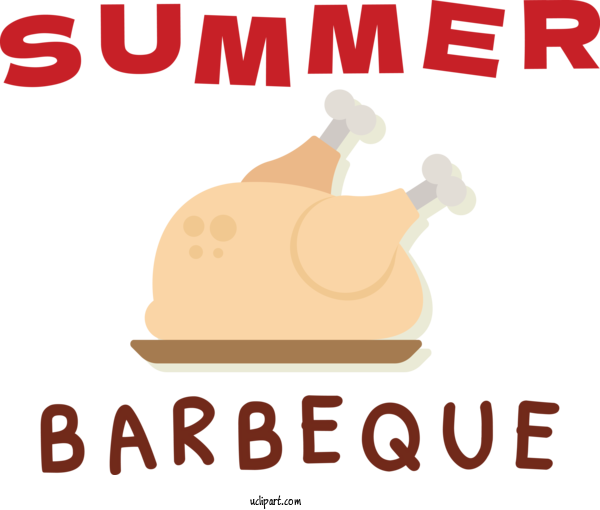 Free Food Logo Design Cartoon For Barbecue Clipart Transparent Background