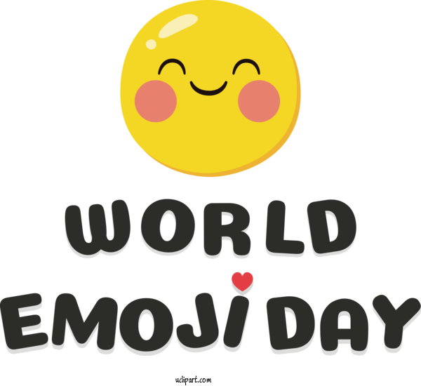 Free Emoji Day Smiley Human Happiness For World Emoji Day Clipart Transparent Background