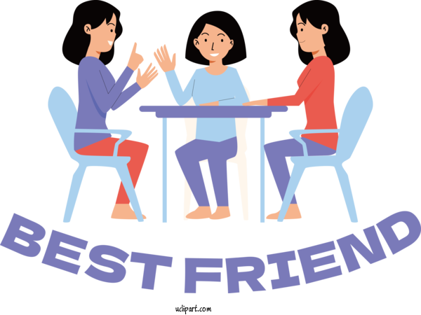 Free Holiday Friendship International Friendship Day Drawing For Best Friend Clipart Transparent Background