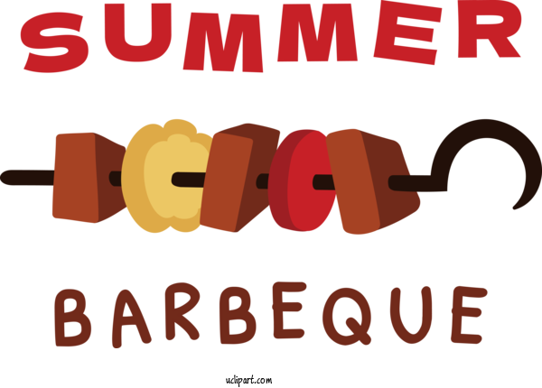 Free Food Logo Design Cartoon For Barbecue Clipart Transparent Background