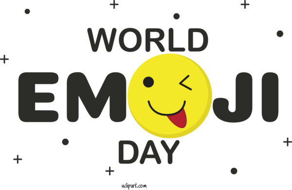 Free Holiday Smiley Human Happiness For World Emoji Day Clipart Transparent Background
