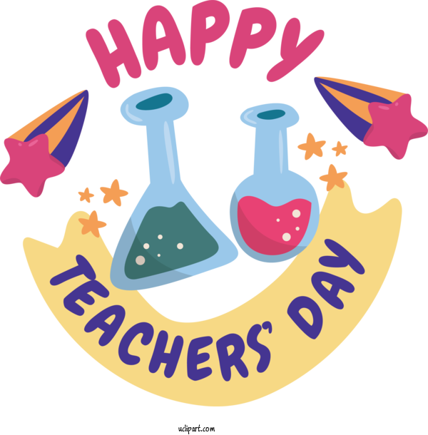 Free Holiday Logo Design Line For Happy Teachers Day Clipart Transparent Background