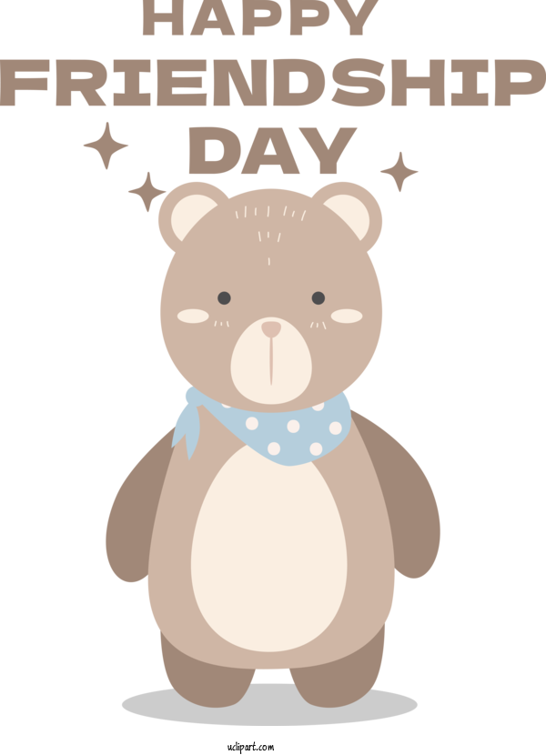 Free Holiday Bears Dog Teddy Bear For Friendship Day Clipart Transparent Background