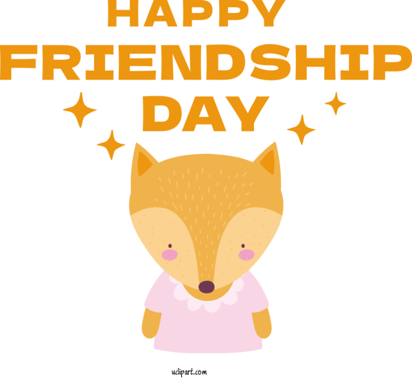 Free Holiday Cat Dog Whiskers For Friendship Day Clipart Transparent Background