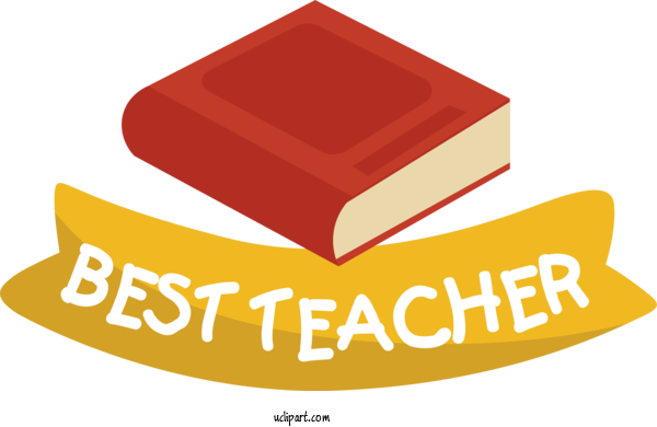 Free Holiday Logo Design Line For Best Teacher Clipart Transparent Background