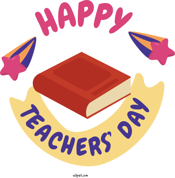 Free Holiday Logo Line Organization For Happy Teachers Day Clipart Transparent Background