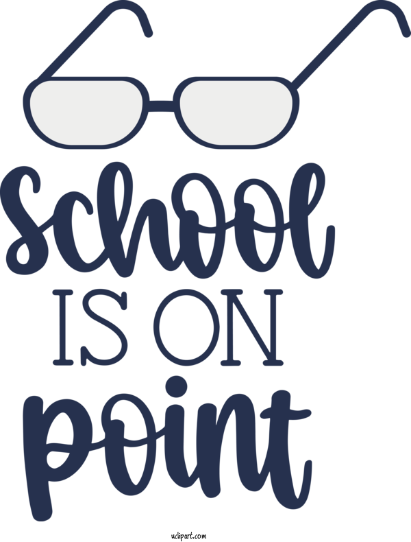 Free Holiday Design Logo Eyewear For School Is On Point Clipart Transparent Background